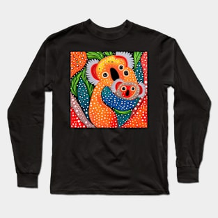 Koala Mother and Joey Long Sleeve T-Shirt